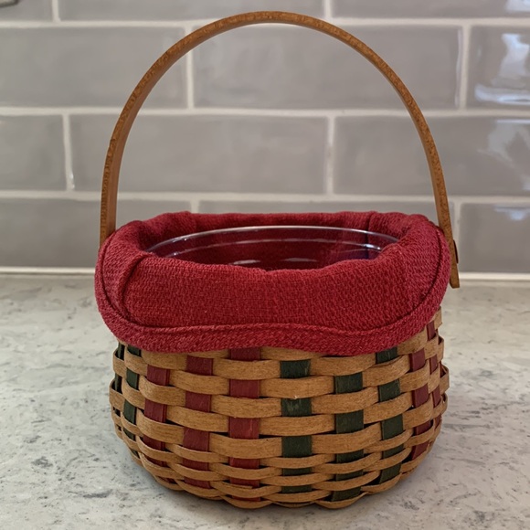 Longaberger 2003 Melody basket, liner, fabric liner - Picture 3 of 15